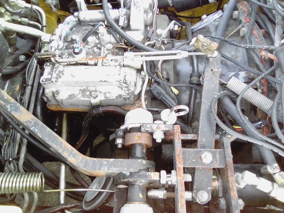 Wózek widłowy Hyster H4 Silnik 4.3 GM koła skrzynia przełącznik części