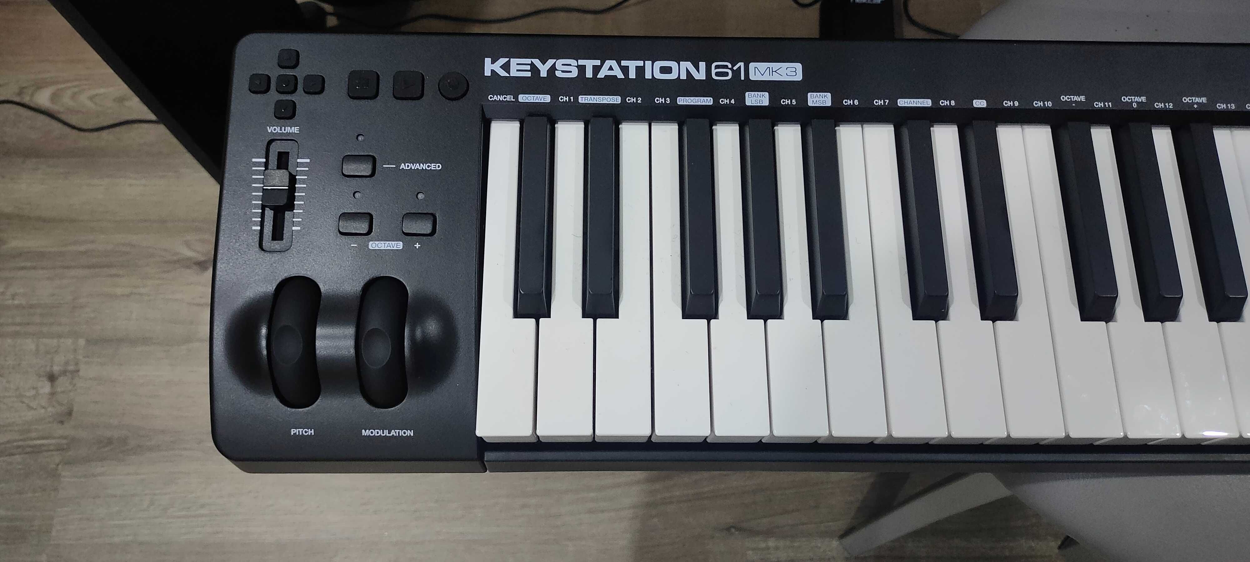 Teclado M-Audio keystation 61 mk3