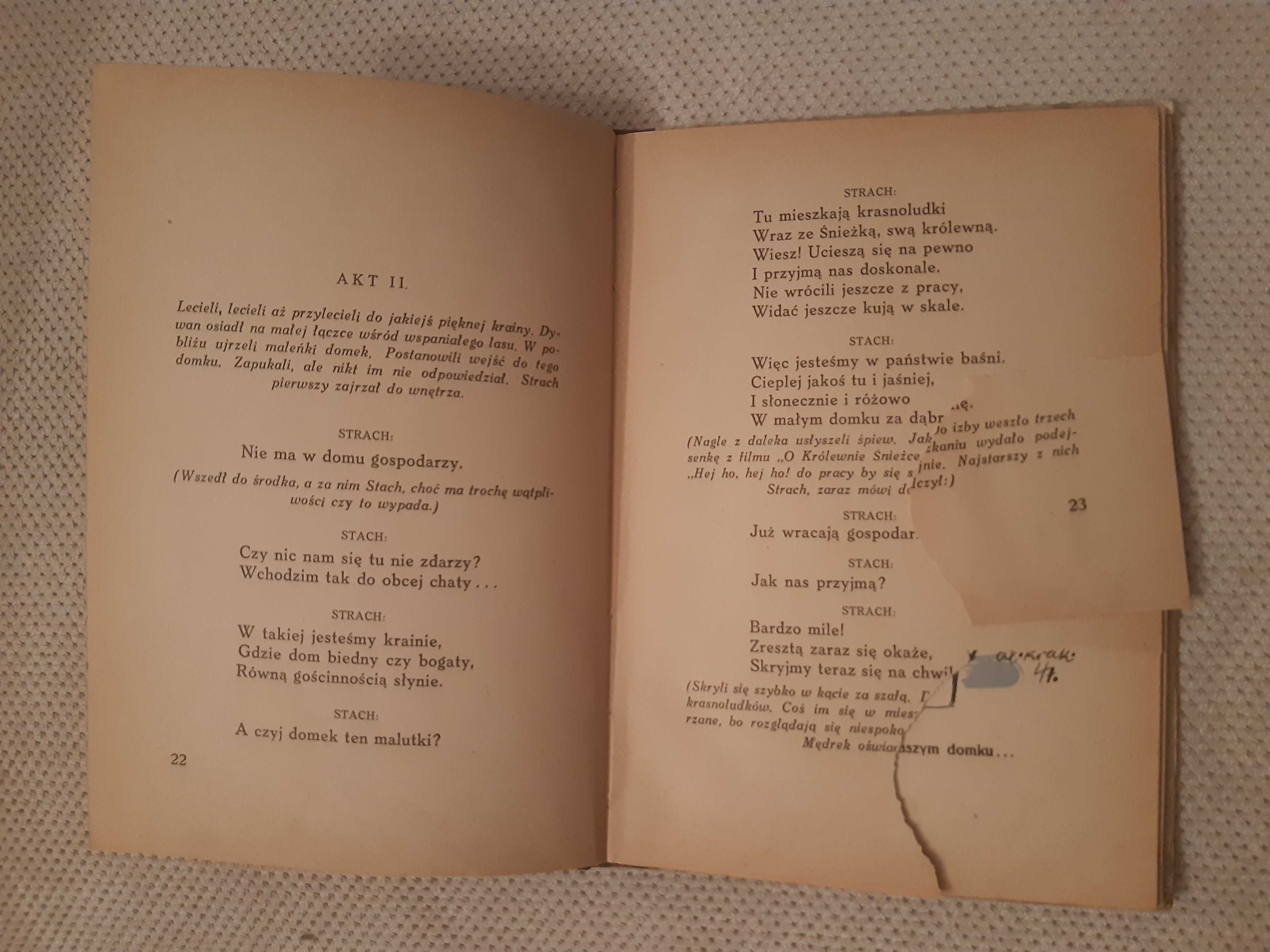 1948 rok, "Stach i Strach" Tadeusz Kraszewski,