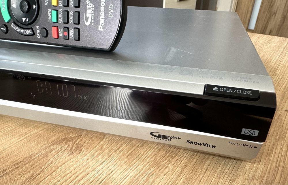Panasonic DMR-EH545 #Nagrywarka DVD HDD #160 GB #USB #HDMI #DV #Pilot