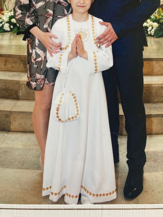 Sukienka-alba komunijna