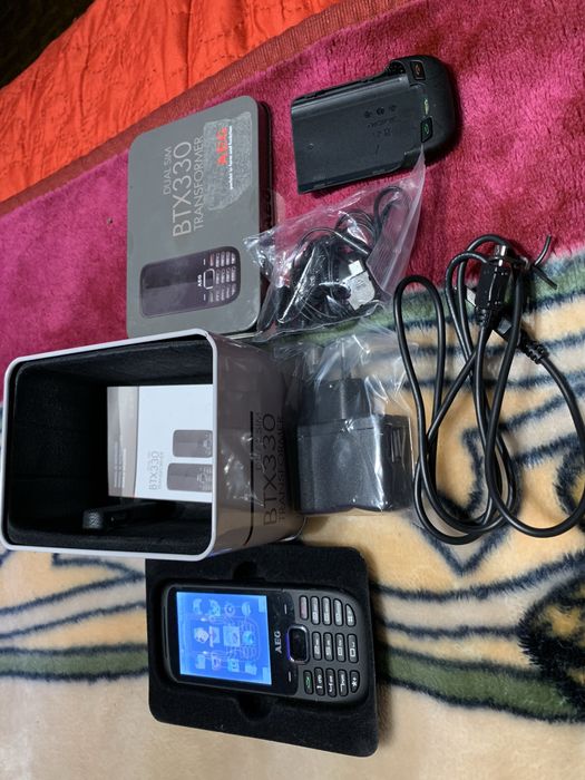 Telemovel AEG BTX330 Dual SIM Novo