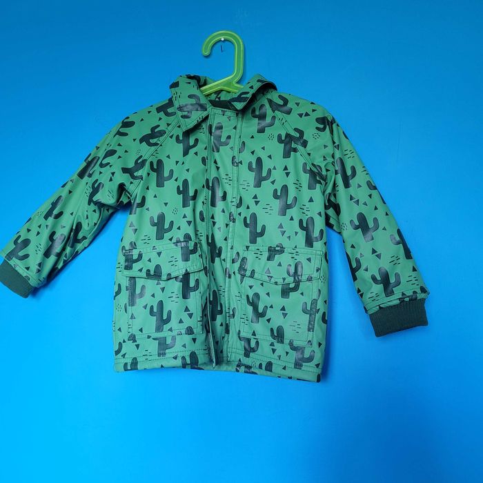 kurtka unisex kaktusy scandi tanio okazja rośliny outdoor ocieplana
