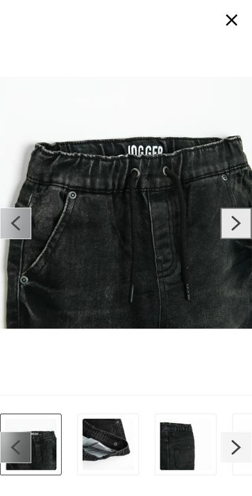 Spodnie jeans jogger r.146 Cool Club NOWE