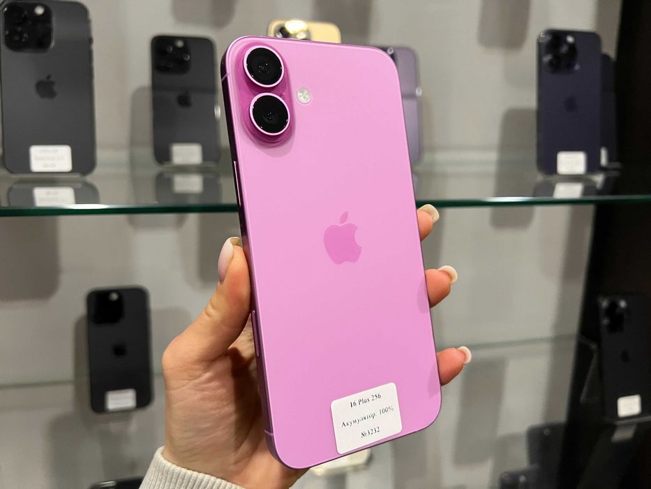 iPhone 16 Plus 256 gb Neverlock / від Магазину + Гарантія / Обмін