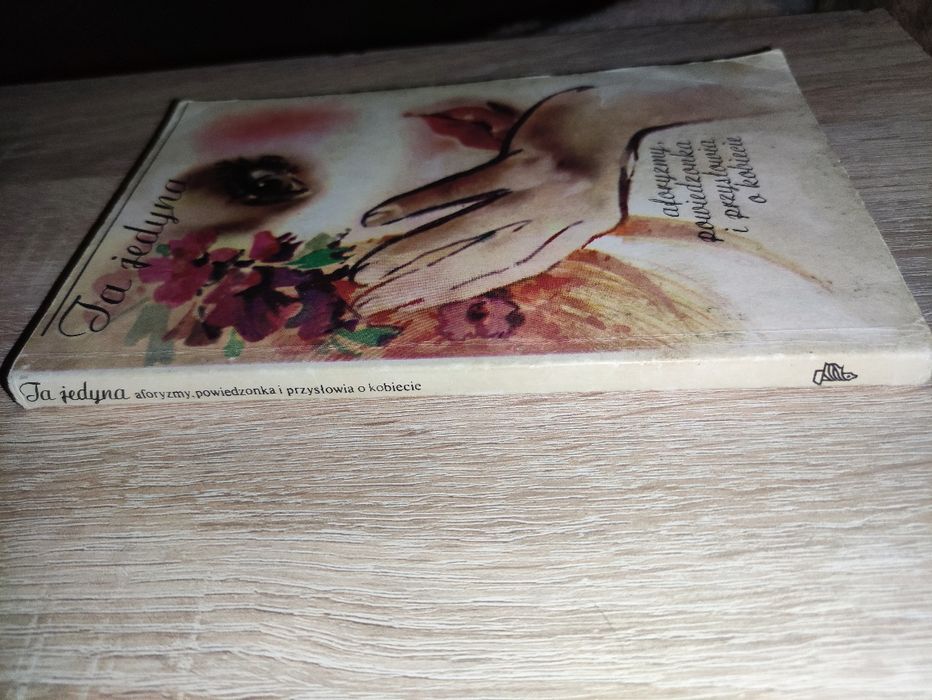 Książka zbiór cytatów Ta jedyna aforyzmy powiedzonka