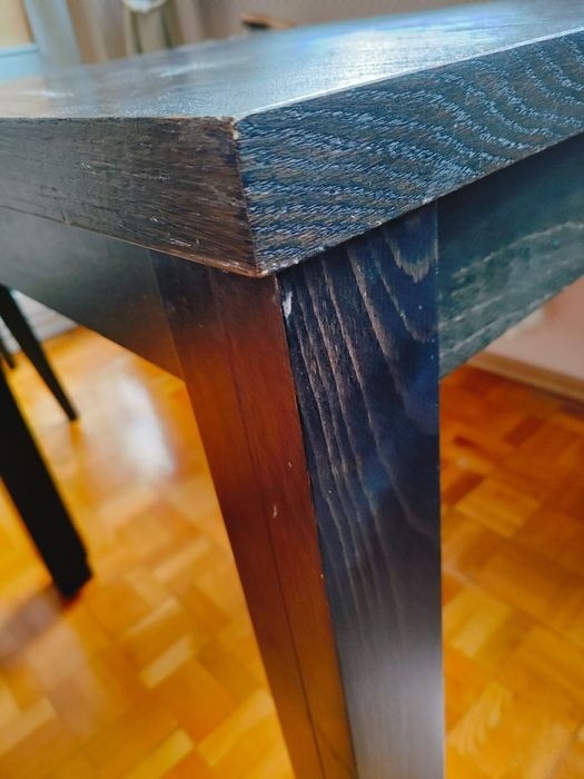Stół do jadalni rozkładany wenge 80x80-200x71