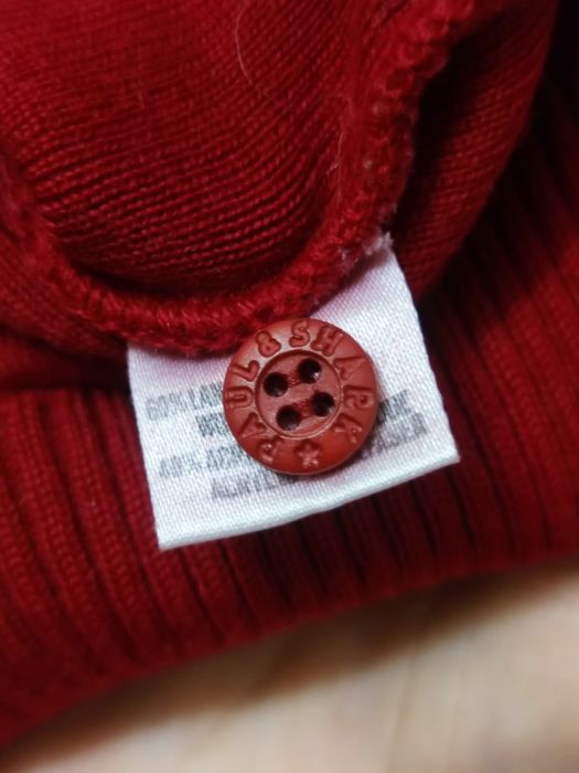 Sweter klasyczny XL Paul & Shark yachting XL wełna wełniany wool wełna