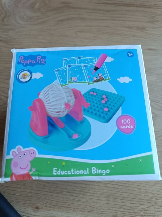 Bingo dla dzieci świnka Peppa 3+
