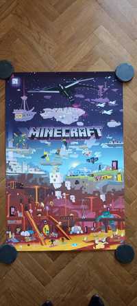 Duży plakat Minecraft