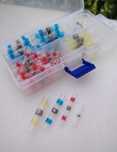 Kit 100 Conectores de Fio c/ Vedação de Solda -Impermeáveis e Isolados