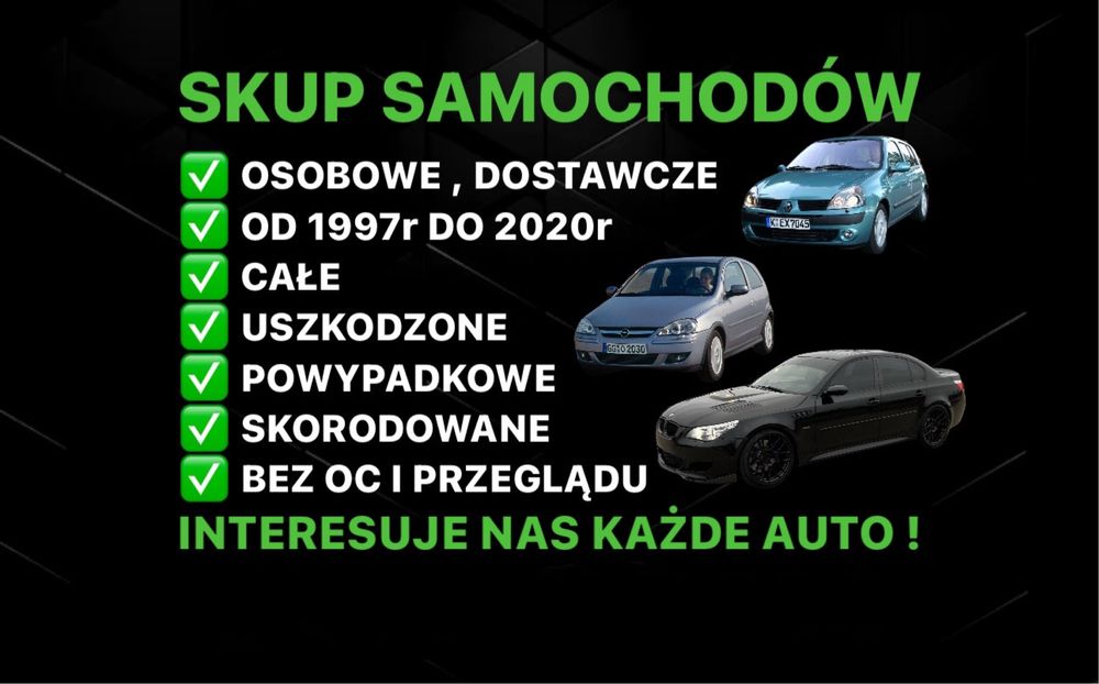 *** SKUP AUT *** Solec Kujawski Czarnkowo Brzoza Makowiska Bydgoszcz