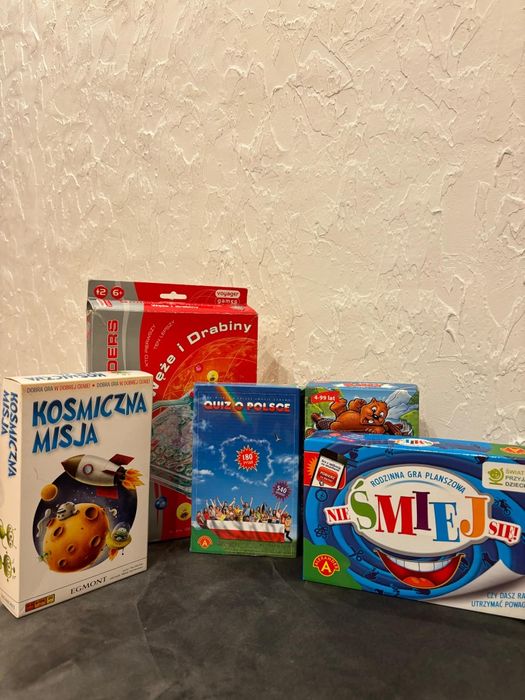 5 gier planszowych na sprzedaż
