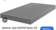Materac 120x200 jysk