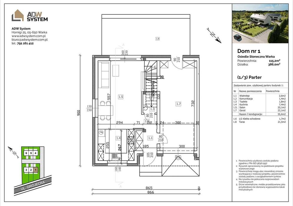 Domy Warka ul. Grójecka