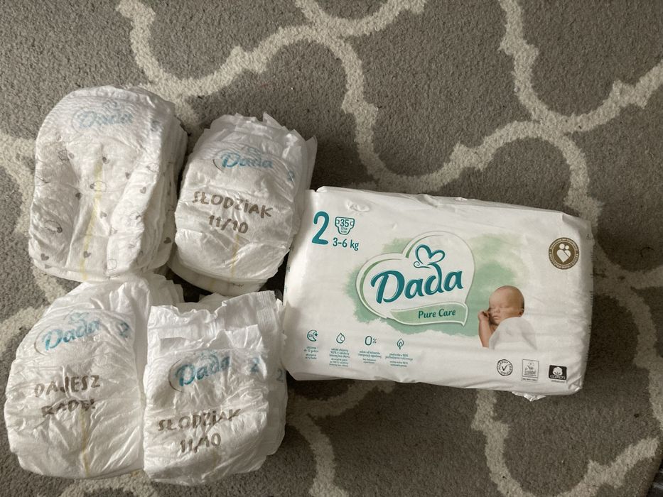 Pampersy nowe dada 2