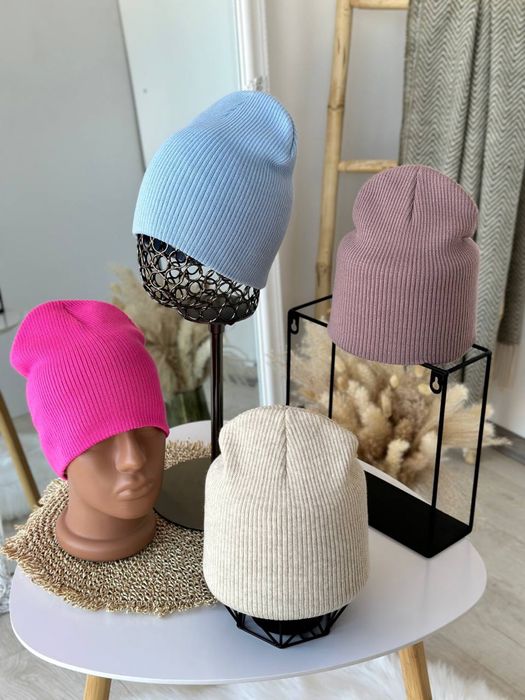 Шапка женская мужская без отворота/шапка жіноча чоловіча -роздріб, опт