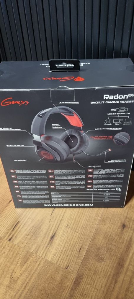 Headset Gaming Radon 610 7.1