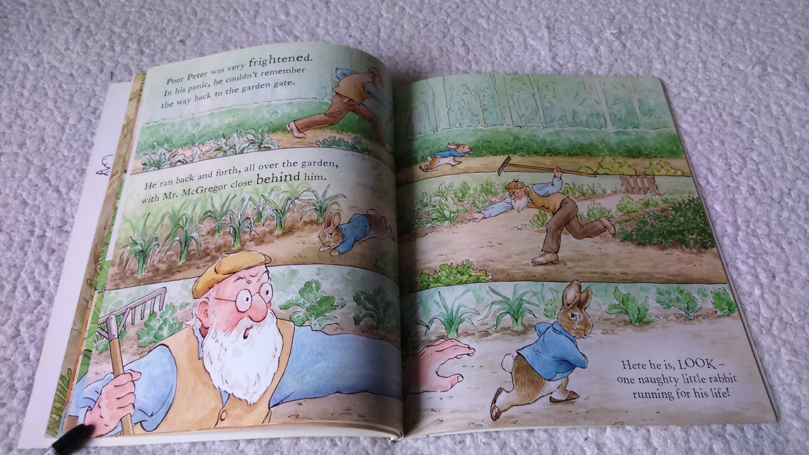 Дитяча книга англійською The Tale of a Naughty Little Rabbit    Potter