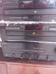 Sony Amplificador + 2 leitores de cd