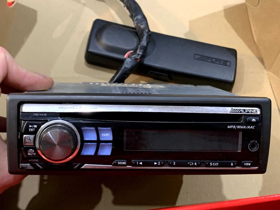 Магнітола Alpine CDE-9874E. авто магнитола