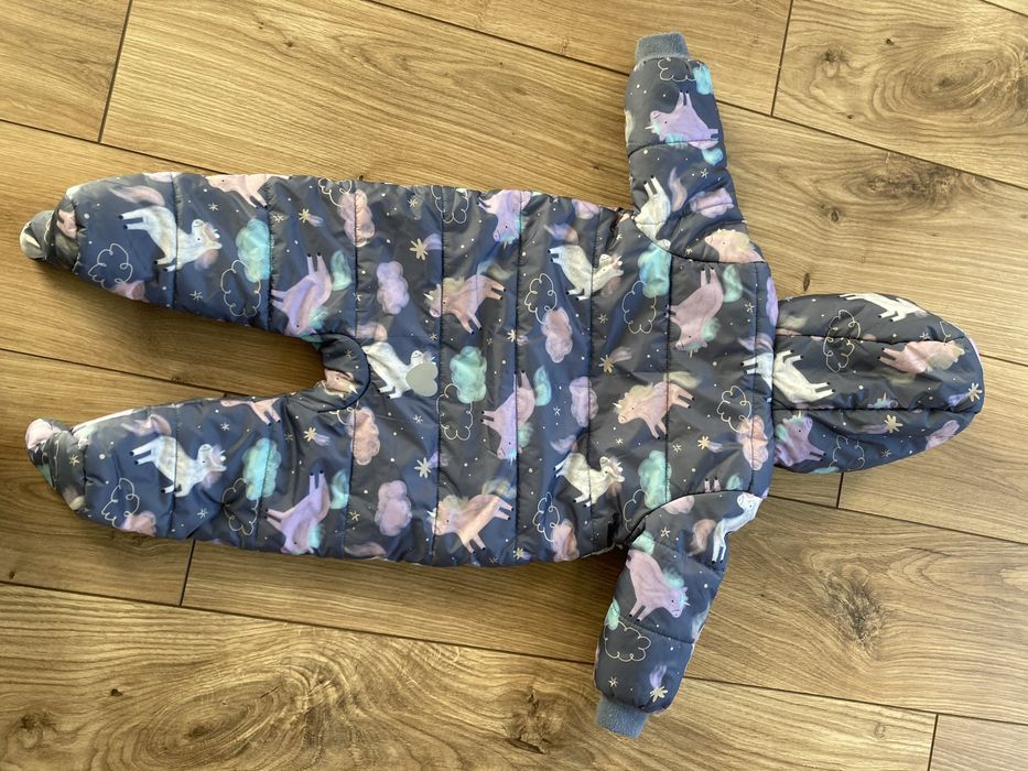 Kombinezon zimowy dziewczęcy 5.10.15. Roz.74