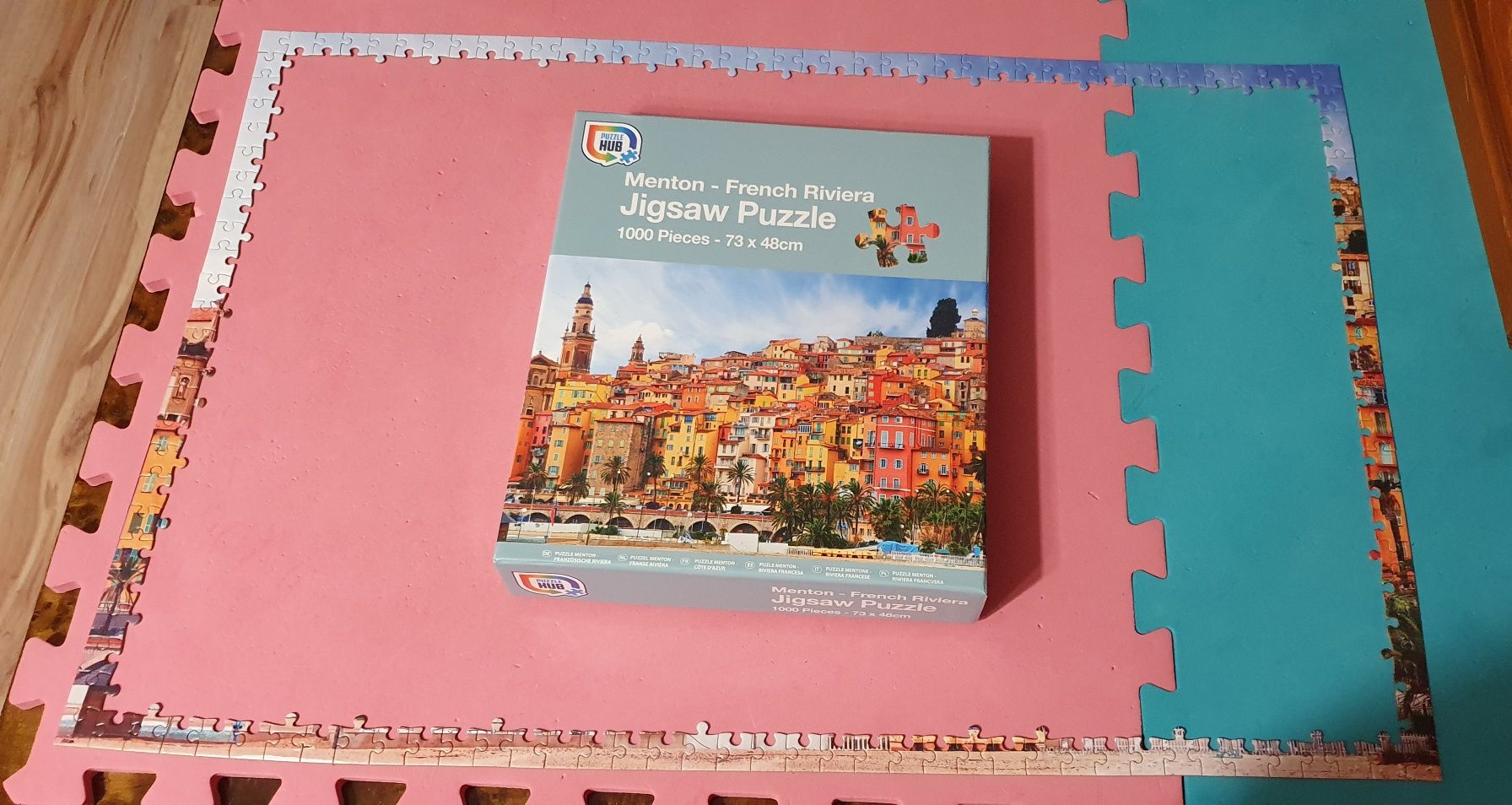 Jigsaw puzzle 1000, Menton-French Riviera