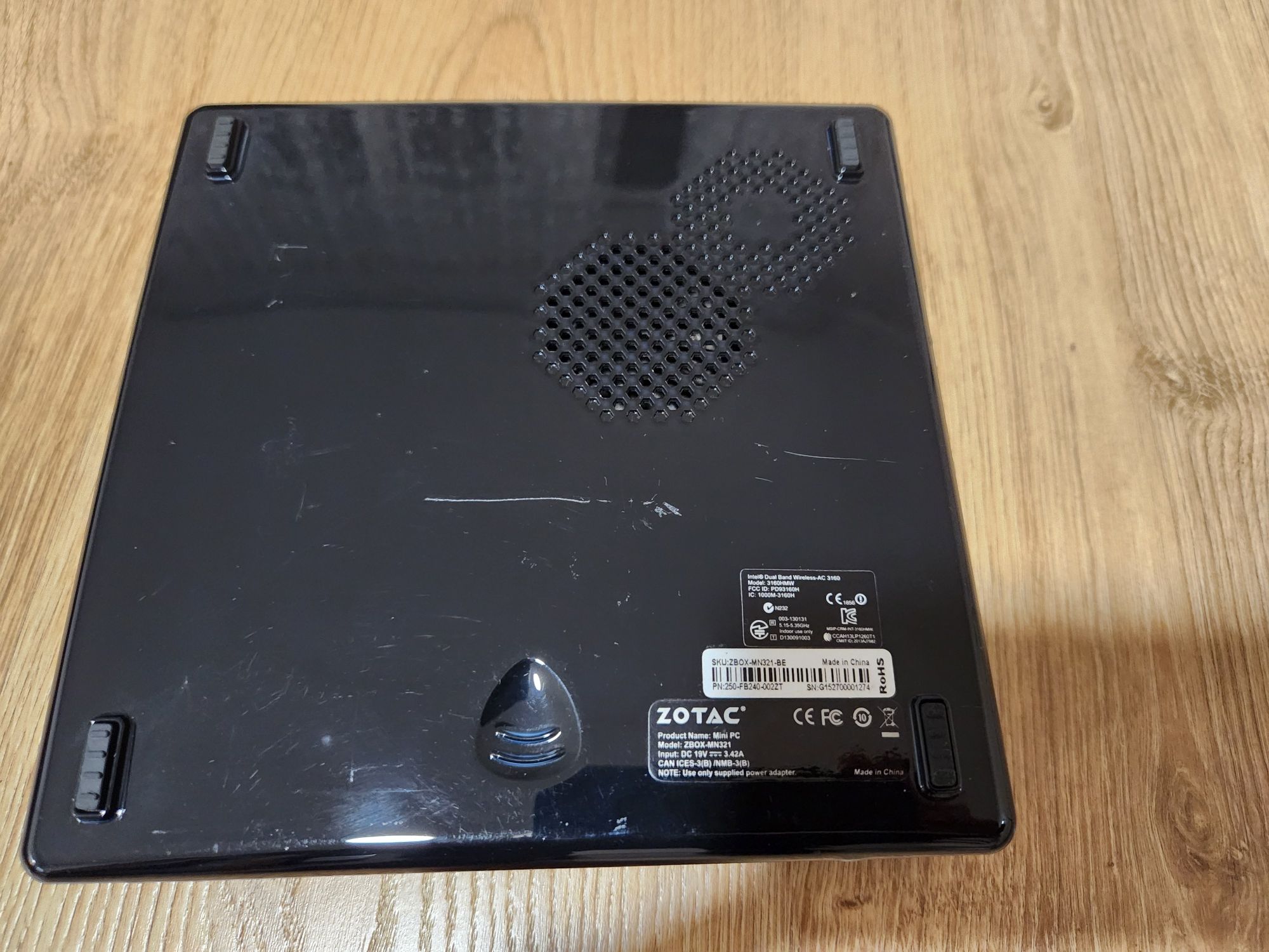 Міні-пк Zotac zbox MN321 на з/ч