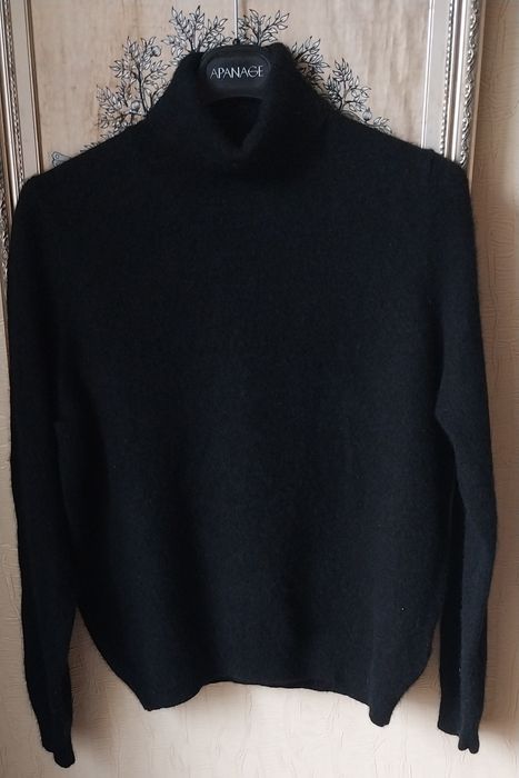 Гольф  кашемировый  100% кашемир  чёрный