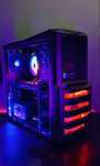 Komputer Do Gier Gamingowy RGB Intel I5 3,6Ghz , RX570 8GB , 8GB DDR4