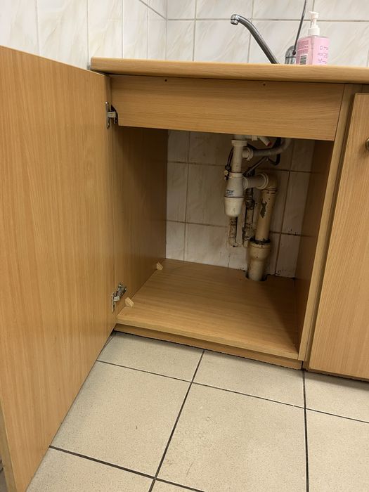 Szafka wisząca + blat ze zlewozmywakiem KOMPLET