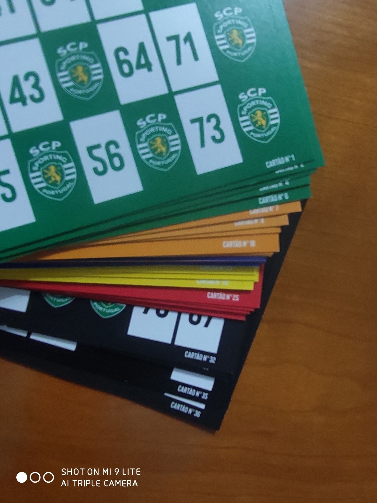 Bingo ou Loto  do Sporting