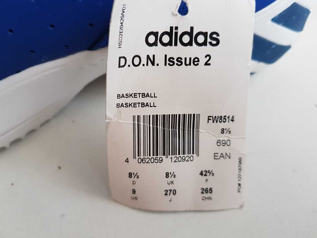 nowe buty Adidas D.o.n Issue 2 Donovan Mitchell FW8514 r 42 2/3