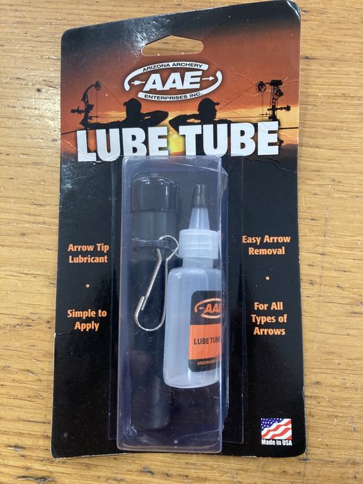 Lubrificante Lube Tube AAE arco e flecha - Novo
