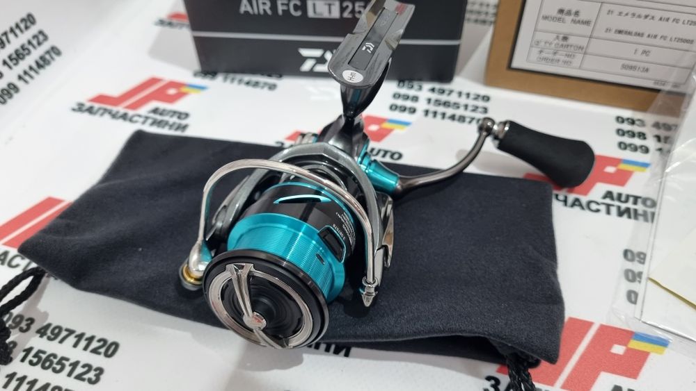 Катушка Daiwa 21 Emeraldas Air FC (Soare, Luvias, Complex, Vanquish)