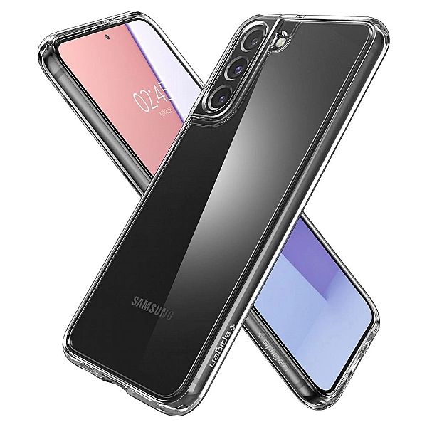 Etui Braders Spigen Ultra Hybrid do Galaxy S22 Crystal Clear