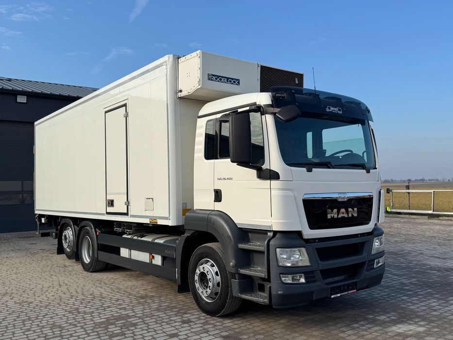 MAN TGS 26.400 6x2 oś skrętna Chłodnia/Winda Stan Idealny !