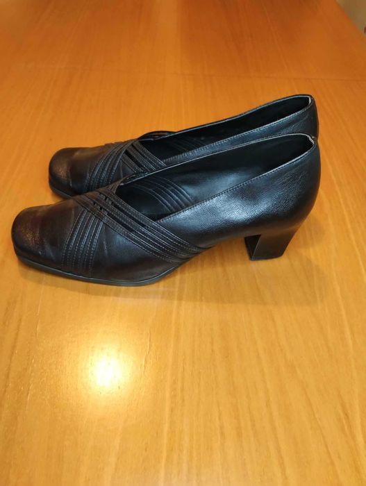Półbuty czarne - rozmiar 40