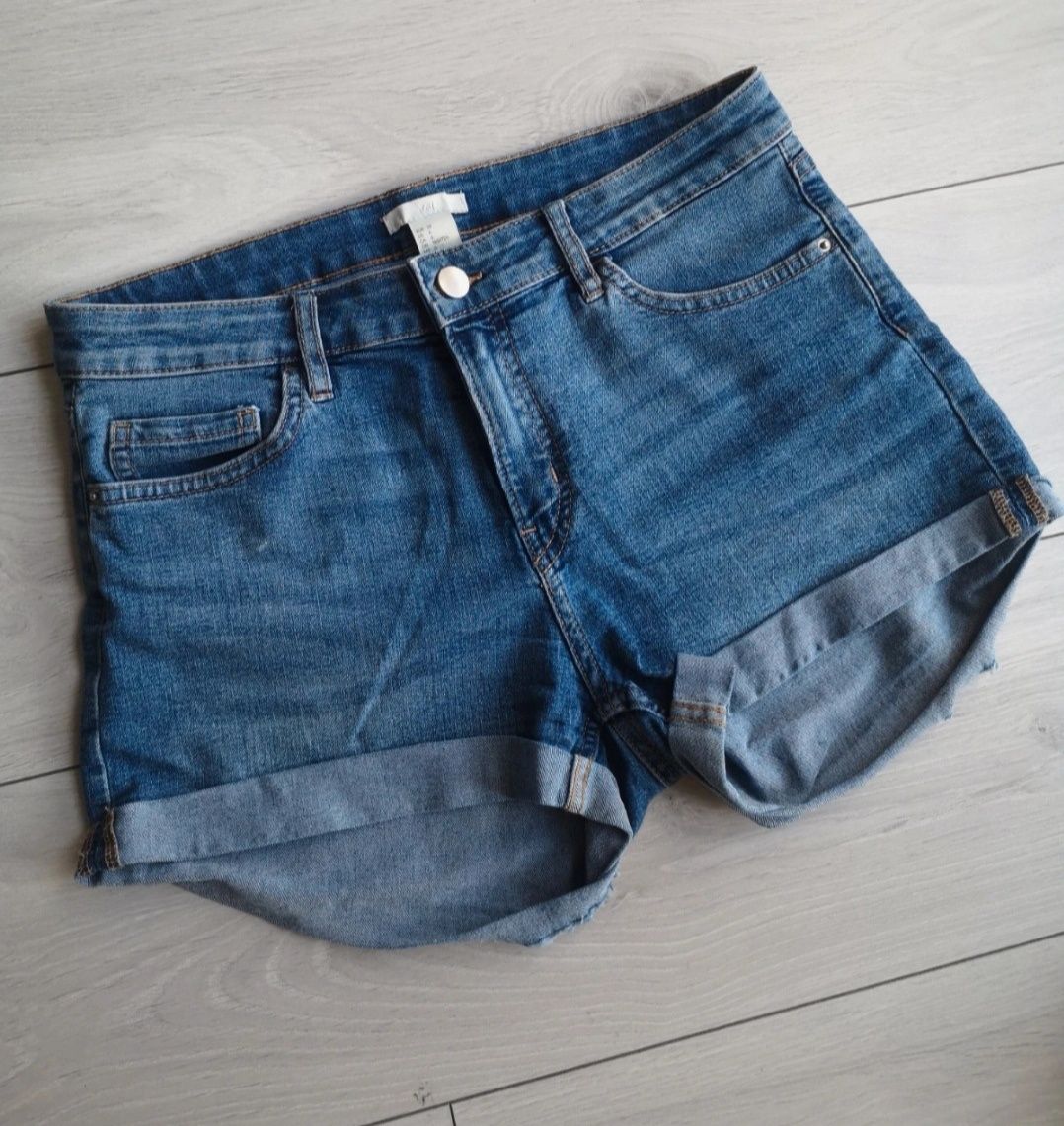 H&M spodenki jeansowe bawełniane M