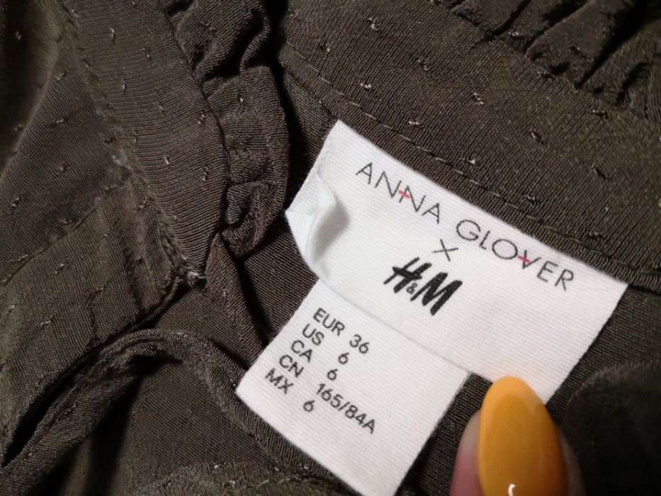 Nowa bluzka H&M Anna Glover S M khaki