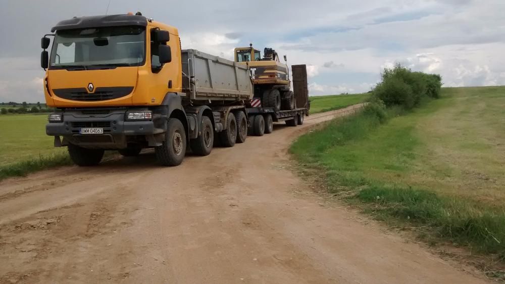 Żwir Pulpa Piasek 02 Czarnoziem Kruszywo Ziemia Czyżew Roboty ziemne