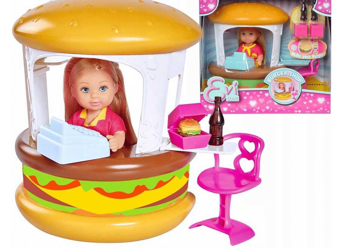 Lalka Evi W burgerowni Simba