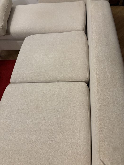 Sofa  z szezlongiem (narożnik) Harris Optisofa