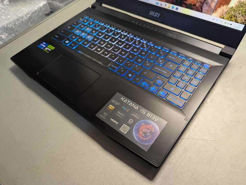 Новий Ноутбук MSI 15.6 2K 165Ггц  i7-13620H/RAM32GB/SSD1TB/RTX4070 8GB