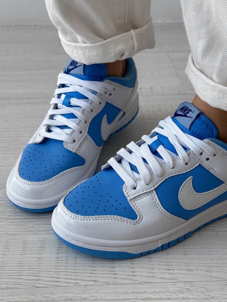 Кросівки Nike Sb Dunk Blue White 36-40 Без передоплати