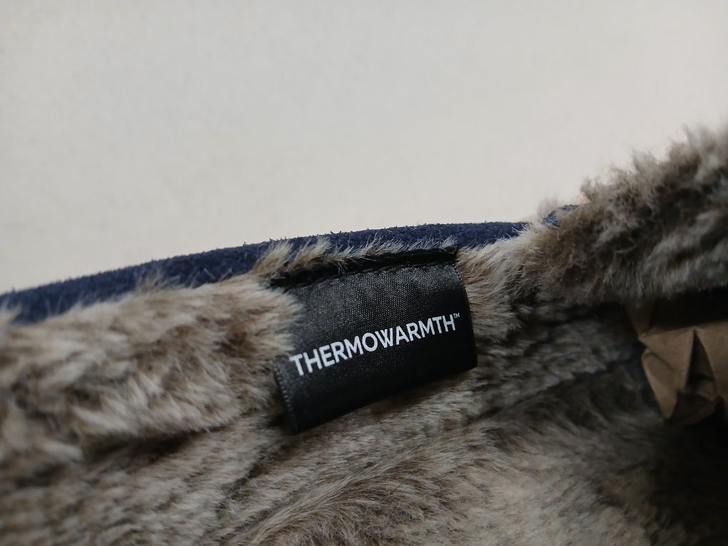 Кеди 43р/28см,шкіряні   утеплені мокасини M&S оригінал !