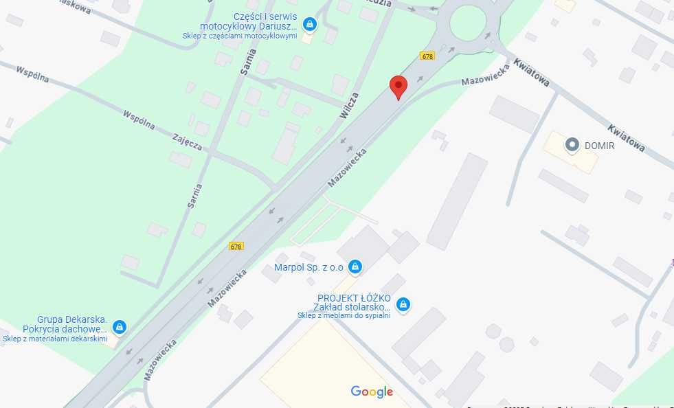 Wynajmę działkę - plac - teren usługowy przy drodze Wojewódzkiej