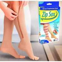 Компрессионные гольфы Zip Sox, носки от варикоза, зип сокс, S/M, L/XL