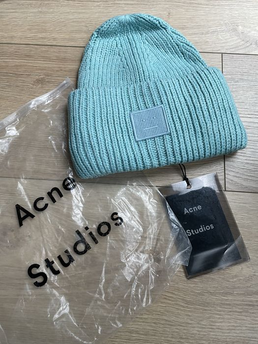 Nowy komplet Acne Studios czapka i szal okazja!!