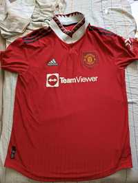 Koszulka piłkarska Manchester United 2022/23 authentic L adidas home